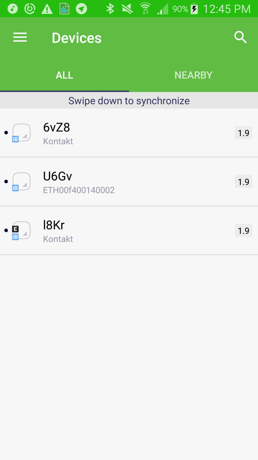 Using Kontakt.IO App to Configure a Beacon