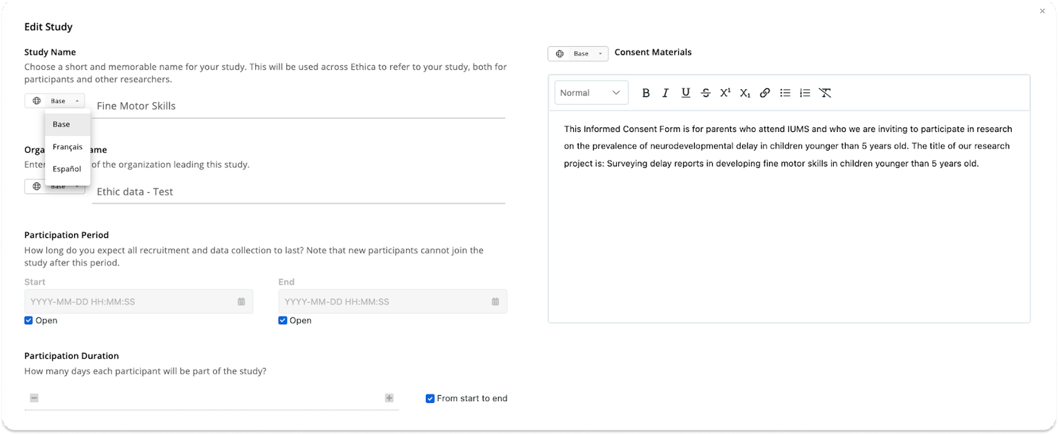 Localizing The Study Content