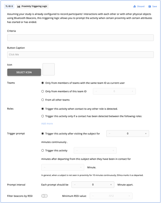 Adding Proximity Triggering Logics to Your Activity